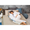 EKO PODUSZKA DO KARMIENIA VELVET PO-27 KRÓLIK RÓŻ