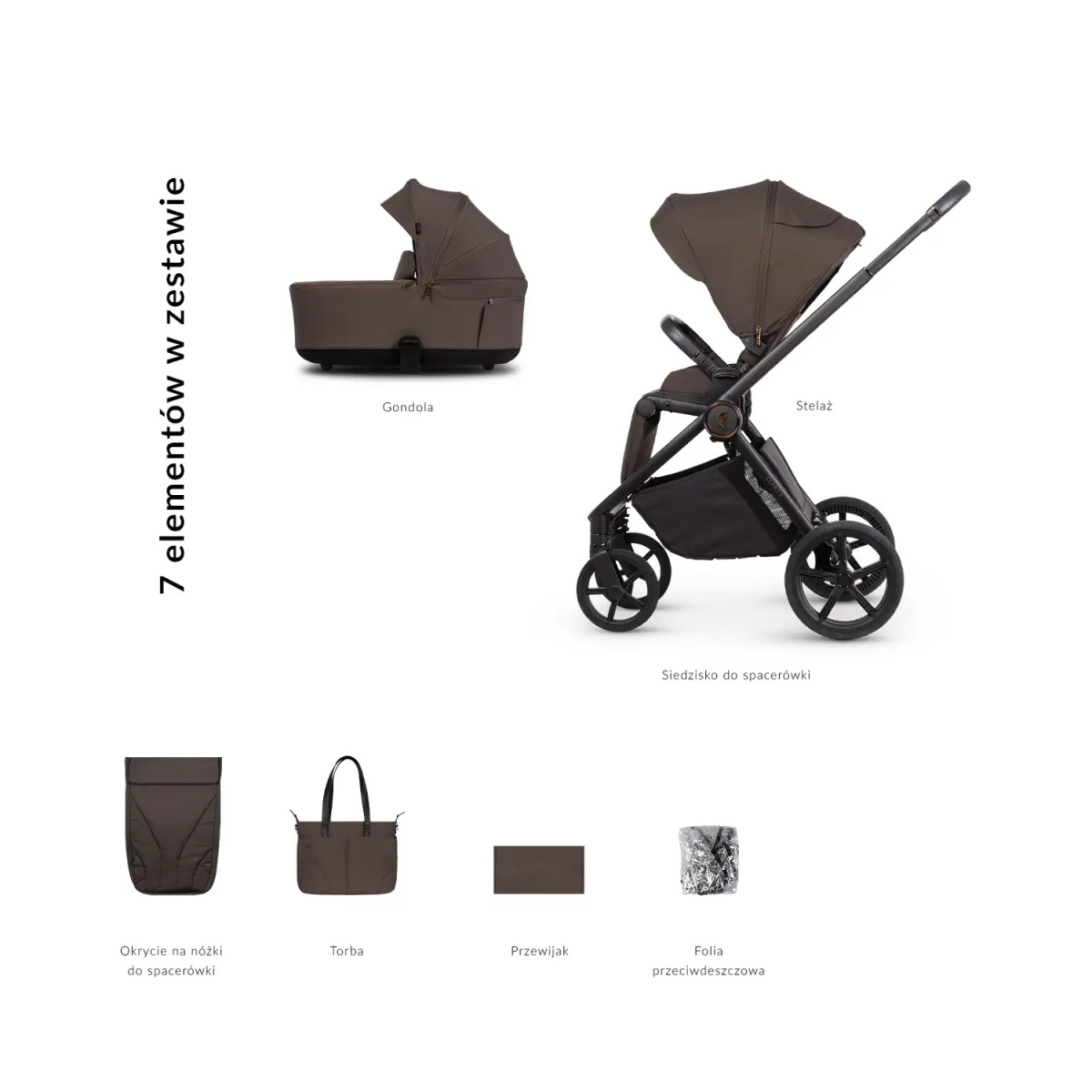 VENICCI CLARO 2W1 CHOCOLATE