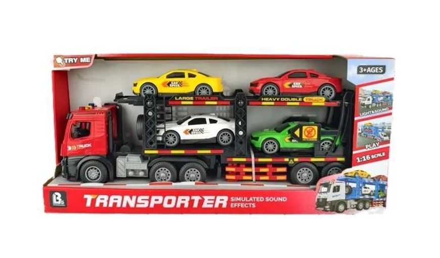 Truck laweta+4 auta św/dźw 1359577 95771