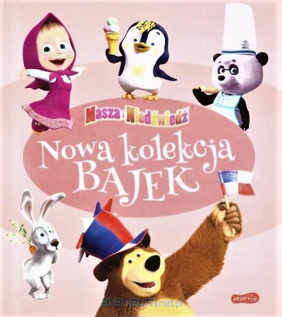 Nowa kolekcja bajek Masza i Niedźwiedź 58.11 62736