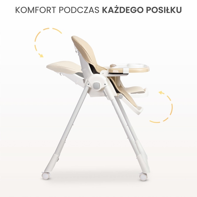 KRZESEŁKO DO KARMIENIA MEGALO BEIGE