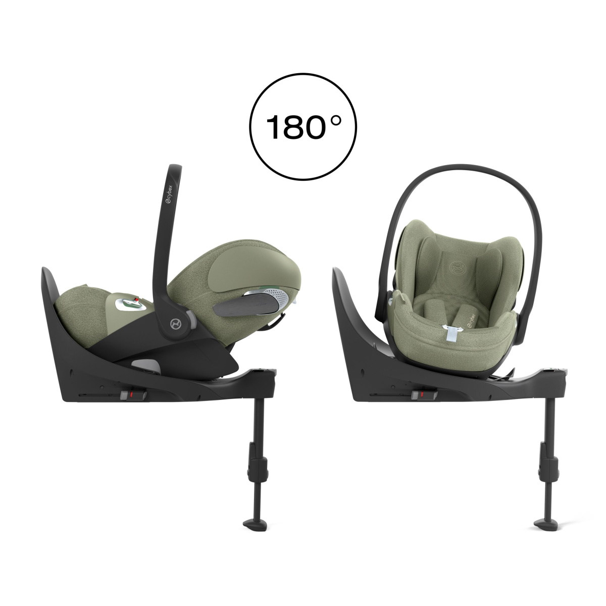 CYBEX CLOUD T I-SIZE SAGE GREEN + BAZA T