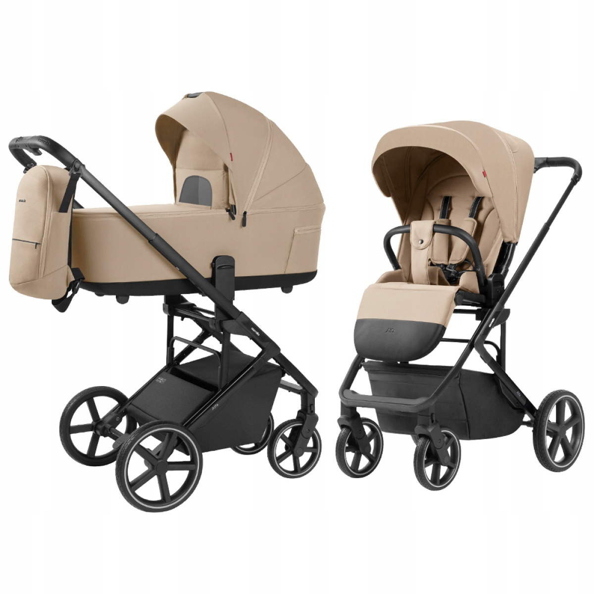 CARRELLO ALFA 2W1 NATURAL BEIGE CRL-6522