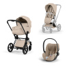ZESTAW PRIAM 5.0 MATT BLACK STYLE 3W1 COZY BEIGE