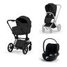 ZESTAW PRIAM 5.0 MATT BLACK STYLE 3W1 SEPIA BLACK