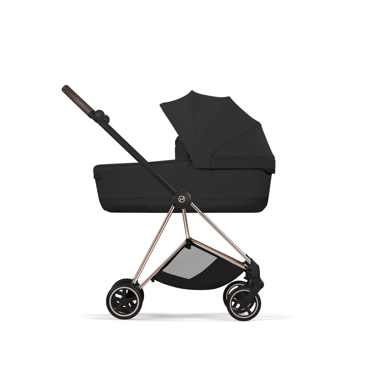 CYBEX MIOS 4.0 STYLE SEPIA BLACK ROSE GOLD 2W1
