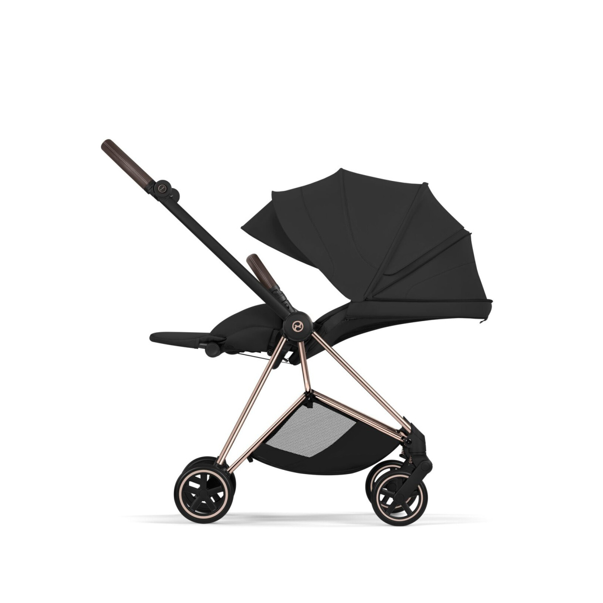 CYBEX MIOS 4.0 STYLE SEPIA BLACK ROSE GOLD 2W1