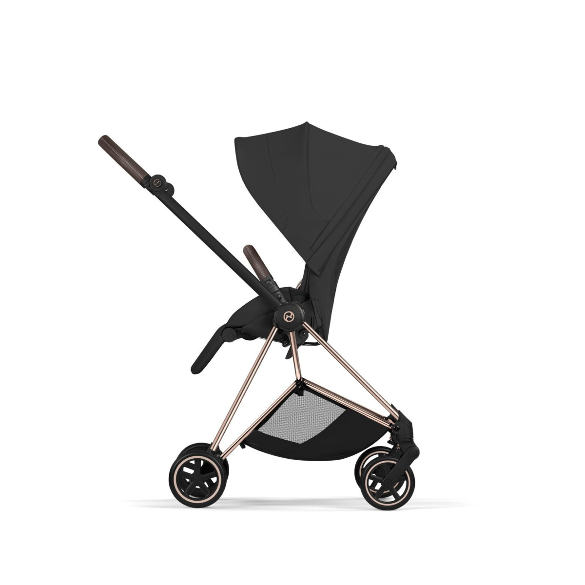 CYBEX MIOS 4.0 STYLE SEPIA BLACK ROSE GOLD 2W1