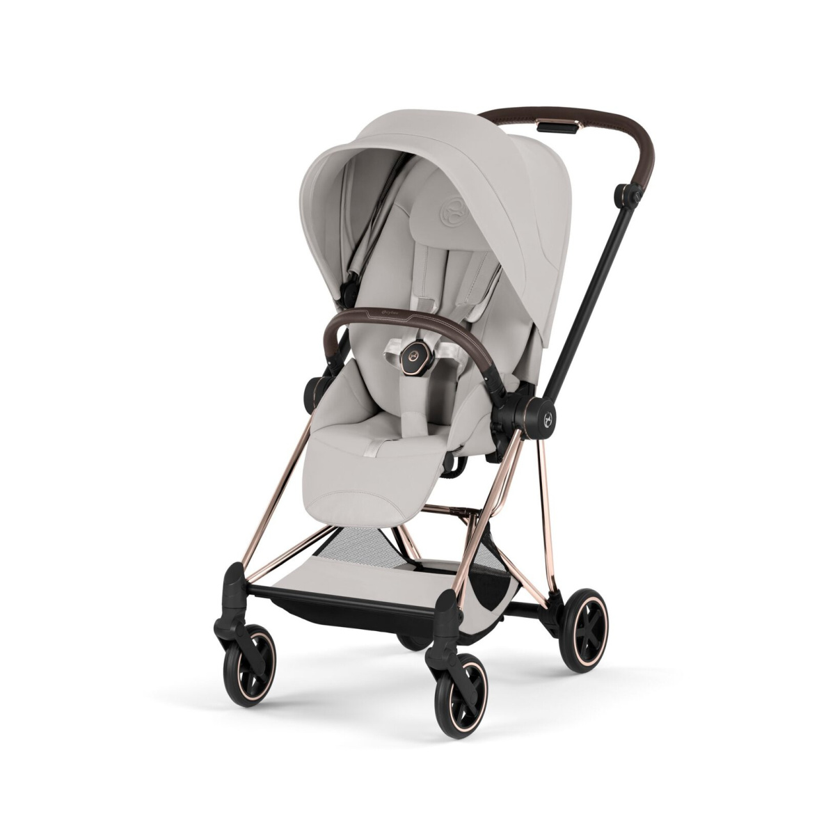 CYBEX MIOS 4.0 STYLE CITY GREY ROSE GOLD 2W1