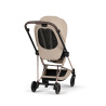 CYBEX MIOS 4.0 STYLE COZY BEIGE  ROSE GOLD 2W1