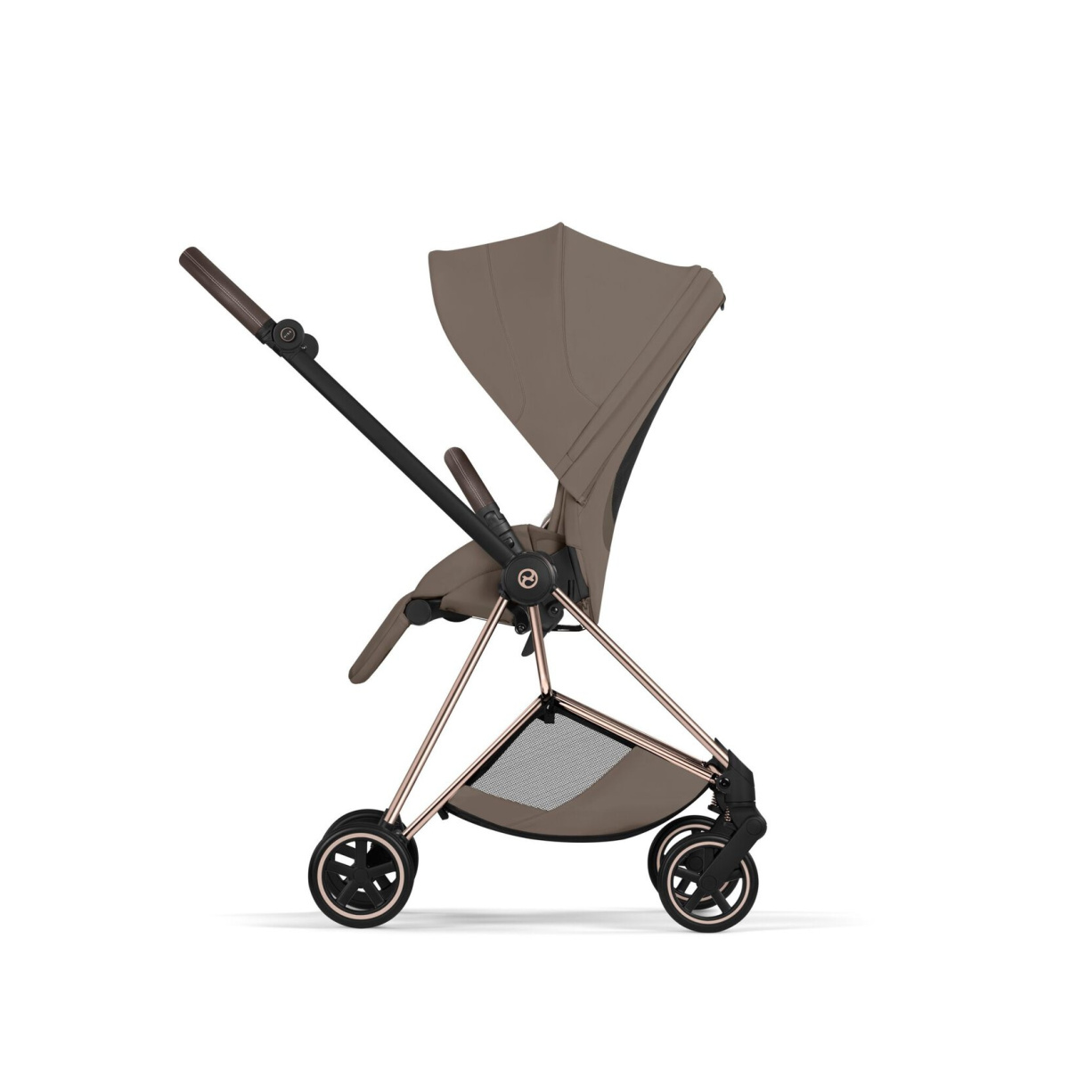 CYBEX MIOS 4.0 STYLE COCONUT BROWN ROSE GOLD 2W1