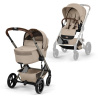 CYBEX BALIOS S LUX ALMOND BEIGE FOLD 2W1
