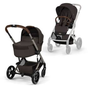 CYBEX BALIOS S LUX CHOCOLATE BROWN FOLD 2W1