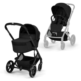 CYBEX BALIOS S LUX MOON BLACK FOLD 2W1