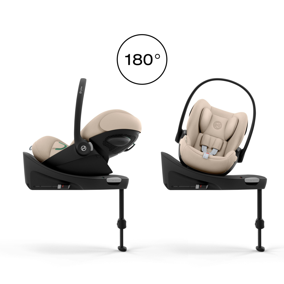 CYBEX CLOUD G3 I-SIZE ALMOND BEIGE + BAZA G3