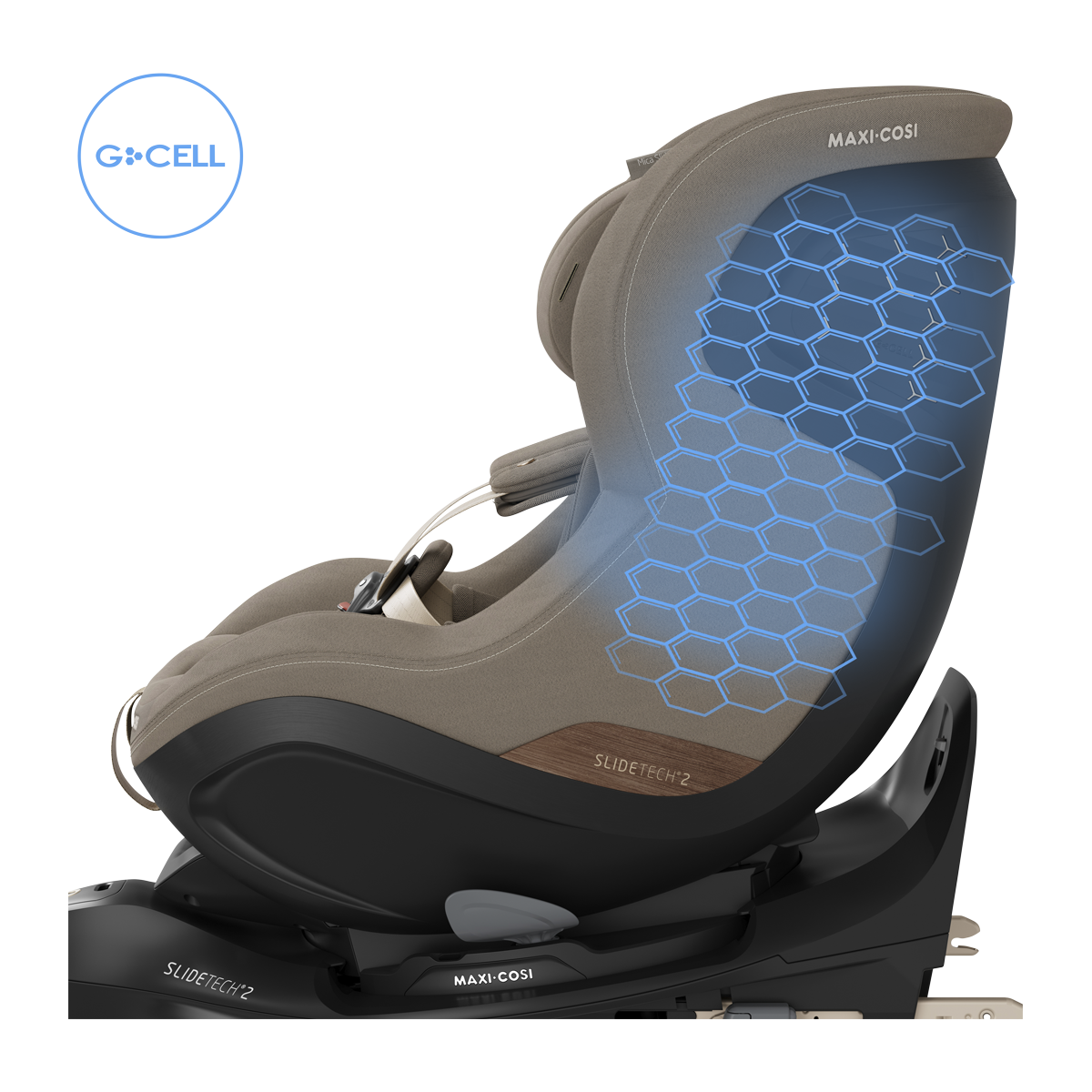 MAXI COSI MICA SLIDE PRO AUTHENTIC TRUFFLE