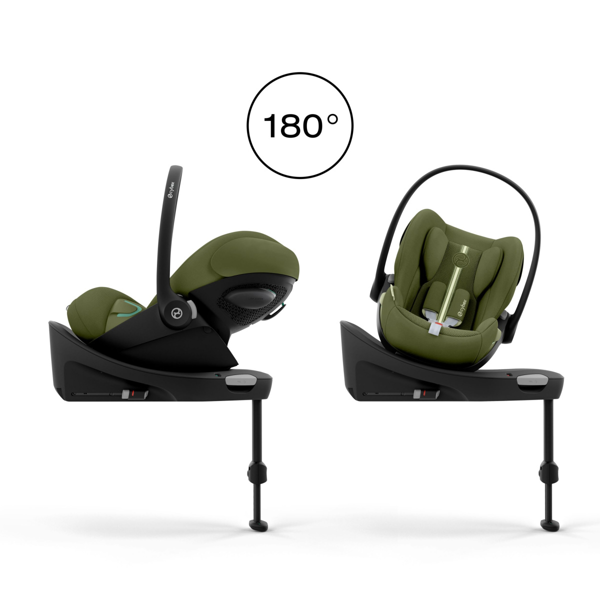 CYBEX CLOUD G3 I-SIZE MOSS GREEN PLUS + BAZA G3
