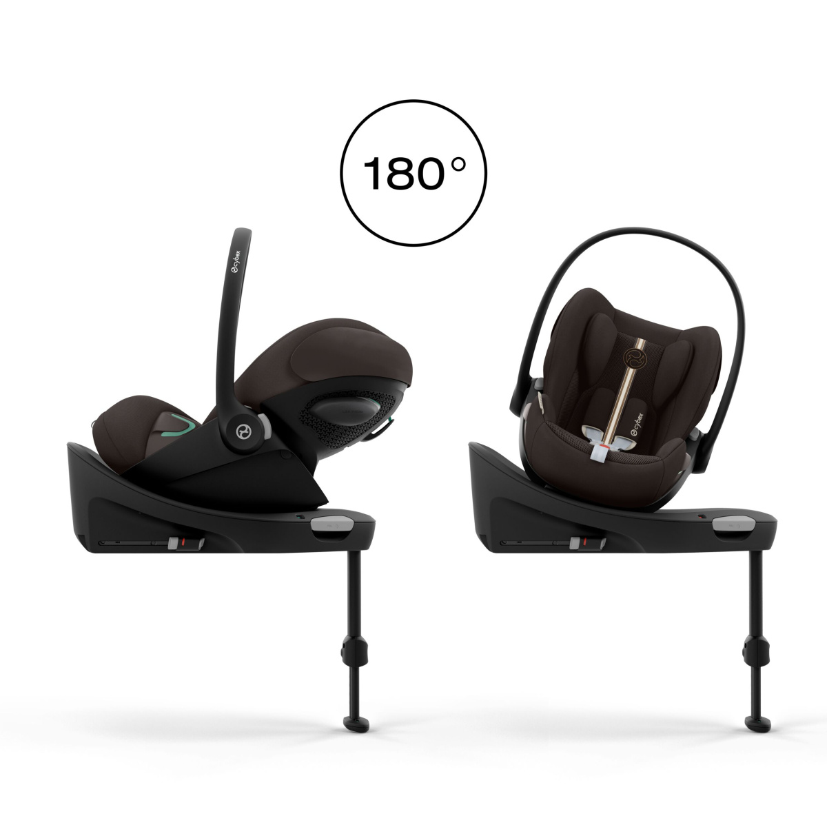 CYBEX CLOUD G3 CHOCOLATE BROWN PLUS + BAZA G3