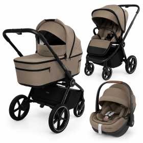MUUVO FOLD MOKKA 3W1 + MAXI COSI PEBBLE PRO2