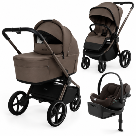 MUUVO FOLD CHOCOLATE 4W1 + CLOUD G3 PLUS + BAZA OBROTOWA