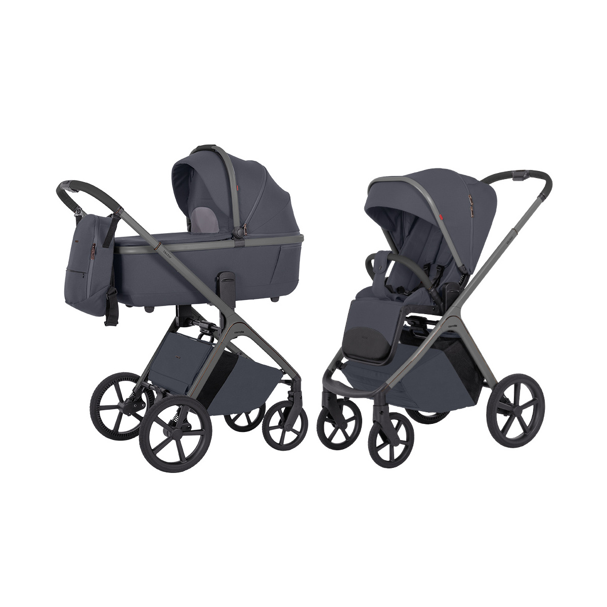 CARRELLO VECTOR 2W1 PLUM GREY CRL-6550