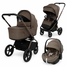 MUUVO FOLD CHOCOLATE 3W1 + MAXI COSI PEBBLE PRO2