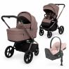 MUUVO FOLD COCOA 4W1 + CLOUD T PLUS + BAZA OBROTOWA
