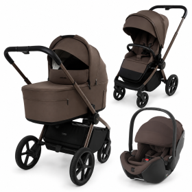 MUUVO FOLD CHOCOLATE 3W1 + BABY SAFE PRO