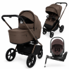 MUUVO FOLD CHOCOLATE 4W1 + BRITAX BABY SAFE PRO + BAZA OBROTOWA