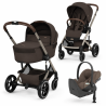 BALIOS S LUX FOLD CHOCOLATE 4W1 + CLOUD T PLUS + BAZA OBROTOWA