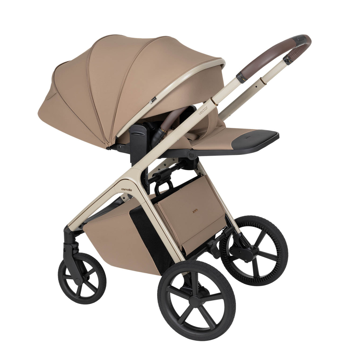 CARRELLO VECTOR 2W1 WALNUT BEIGE CRL-6553