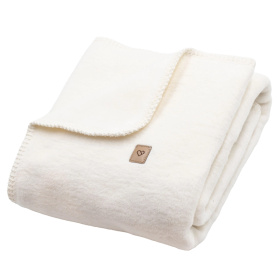 ZAFFIRO KOC BAWEŁNIANY OSLO 75X100 MILK