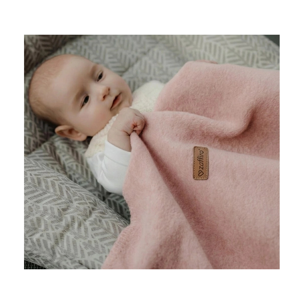 ZAFFIRO KOC BAWEŁNIANY OSLO 75X100 PINK