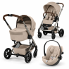 BALIOS S LUX FOLD 3W1 ALMOND BEIGE + CLOUD G3