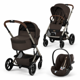 BALIOS S LUX FOLD 3W1 CHOCOLATE + CLOUD G3 PLUS