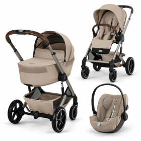 BALIOS S LUX FOLD 3W1 ALMOND BEIGE + CLOUD G3 PLUS