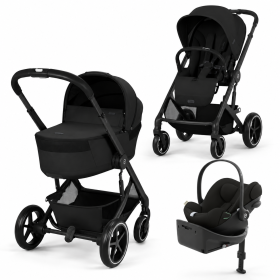 BALIOS S LUX FOLD 4W1 MOON BLACK + CLOUD G3 + BAZA OBROTOWA