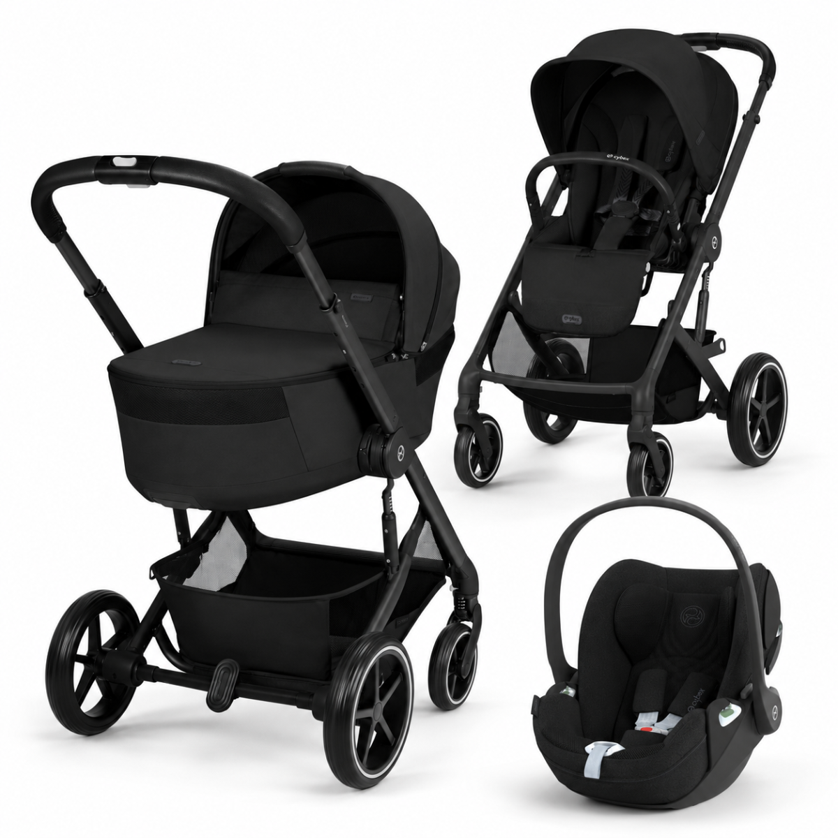 BALIOS S LUX FOLD 3W1 MOON BLACK + CLOUD T PLUS