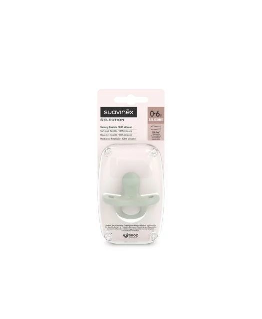 SUAVINEX SMOCZEK SILIKONOWY 0-6M ZIELONY