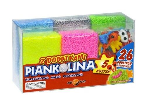 Piankolina 5 kolorów+dodatki 31102