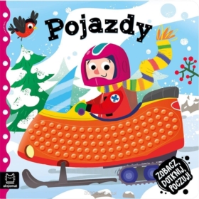 ZOBACZ DOTKNIJ POCZUJ . POJAZDY. KSIĄŻECZKA SENSOR