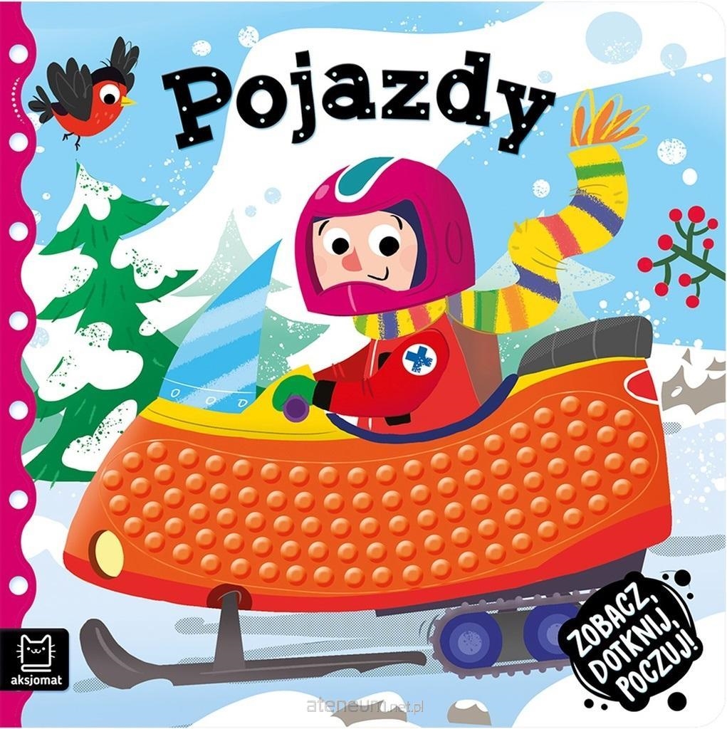 ZOBACZ DOTKNIJ POCZUJ . POJAZDY. KSIĄŻECZKA SENSOR