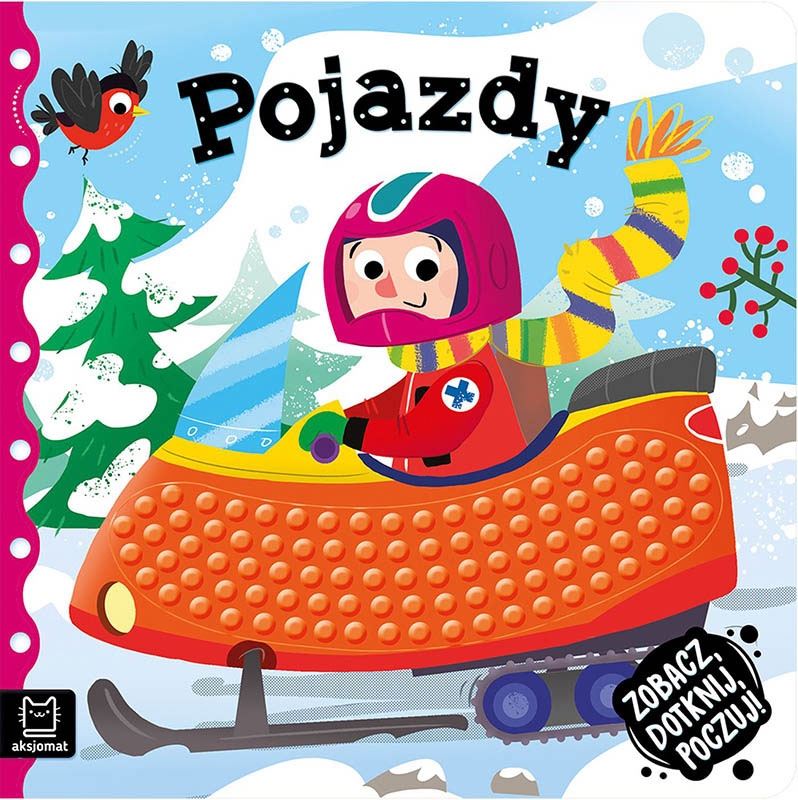 ZOBACZ DOTKNIJ POCZUJ . POJAZDY. KSIĄŻECZKA SENSOR