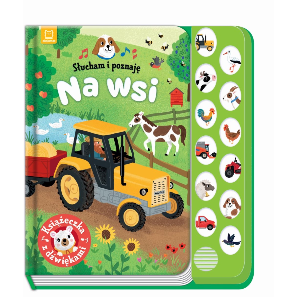 Słucham i poznaję Na wsi Książeczka dźwiękowa