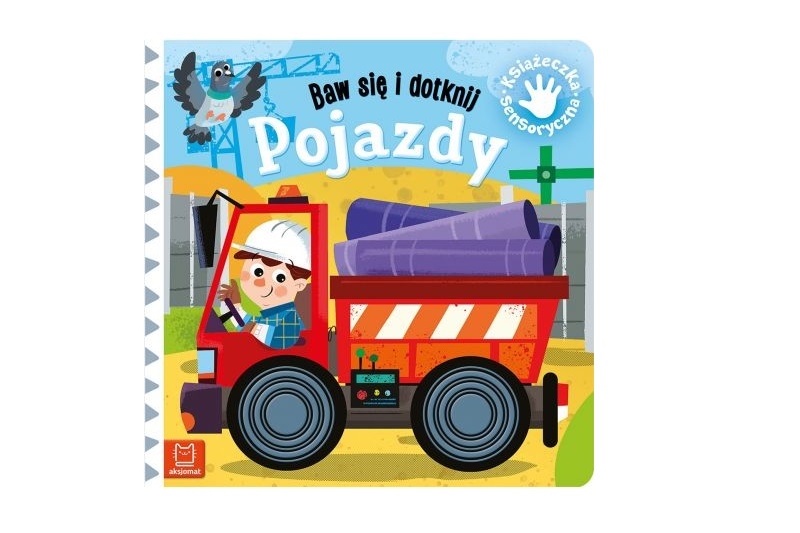 Baw się i dotknij.Pojazdy.Książ.sensoryczna 31017