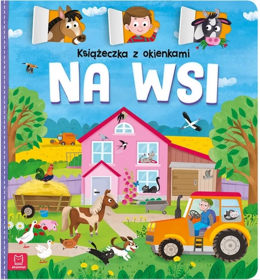 Książeczka z okienkami Na wsi 32625