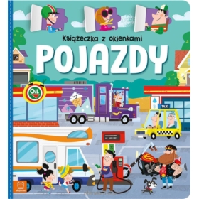 AKSJOMAT KSIĄŻECZKA Z OKIENKAMI POJAZDY