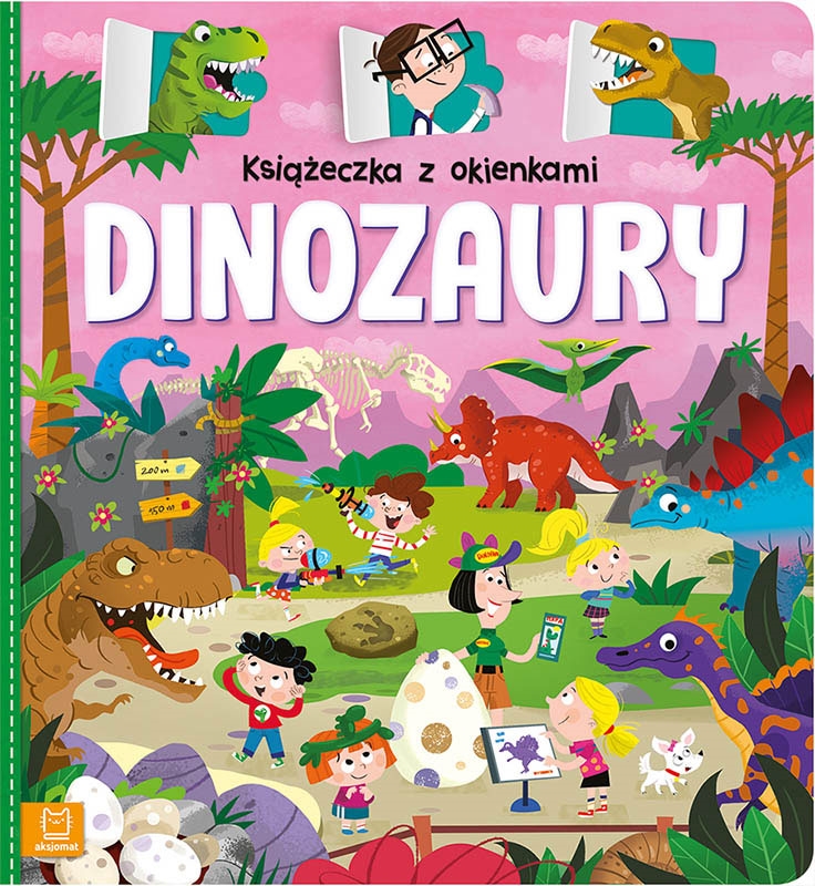 Książeczka z okienkami Dinozaury 34766