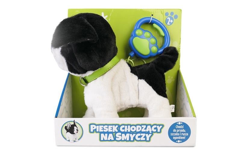 Piesek chodzący na smyczy 169120