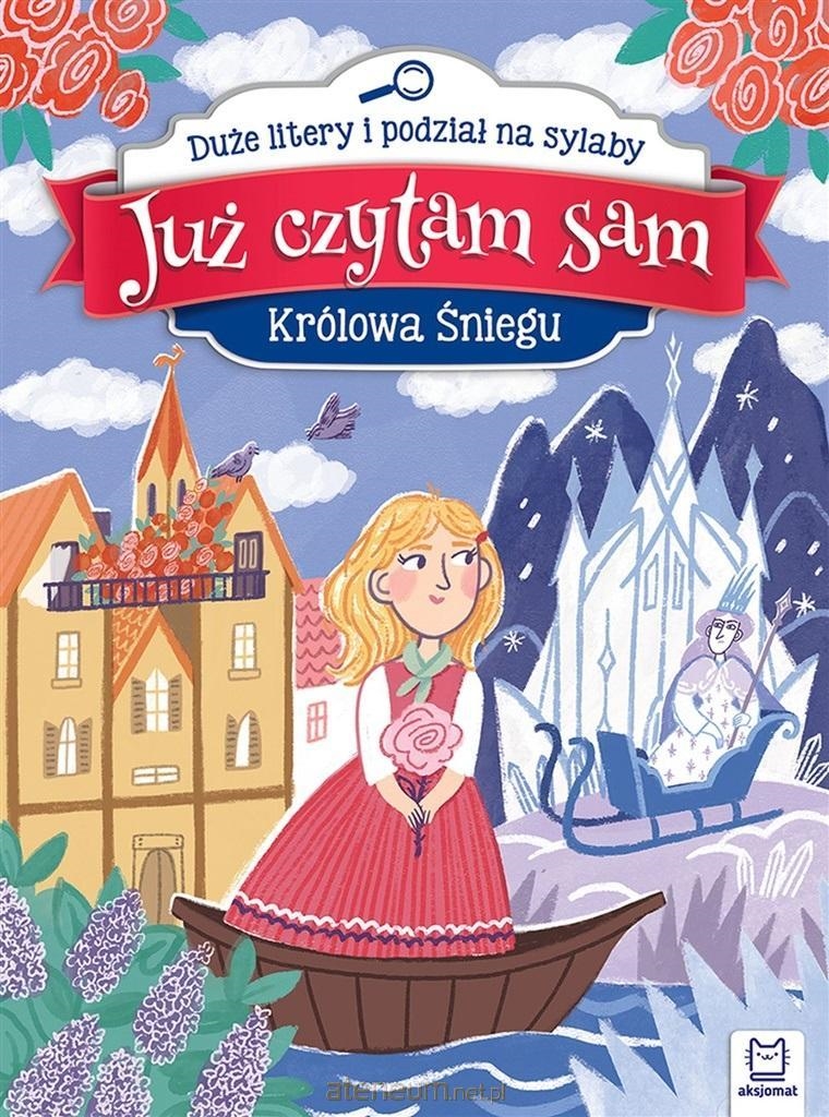 Już czytam sam Królowa śniegu Duże litery....32519